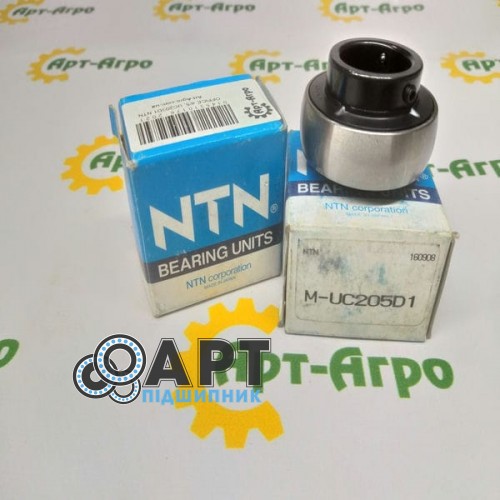 UC205D1 NTN закріплюваний кульковий підшипник