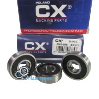 6000-2RS CX Підшипник однорядний кульковий