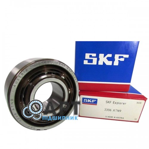 3306 ATN9 SKF Підшипник кульковий дворядний