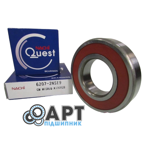6207-2NSE9 NACHI Підшипник однорядний кульковий
