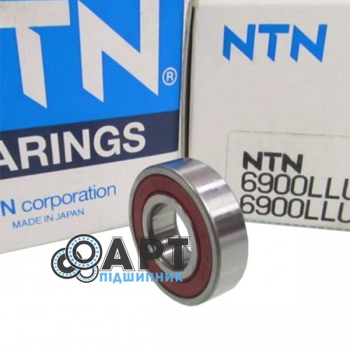 6900 LLU NTN Підшипник однорядний кульковий