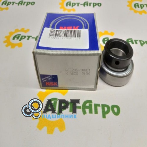 AEL205-100D1 NSK PJ Закріплюваний кульковий підшипник