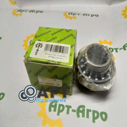 11206 NWG Підшипник дворядний кульковий з конусною втулкою