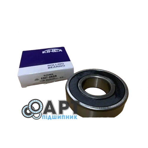 6307-2RSR KINEX Підшипник однорядний кульковий