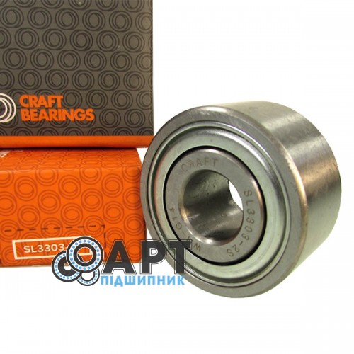 SL 3303-2S CRAFT Підшипник дворядний кульковий