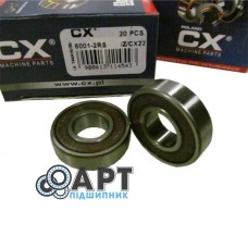 6001-2RS CX Подшипник однорядный шариковый