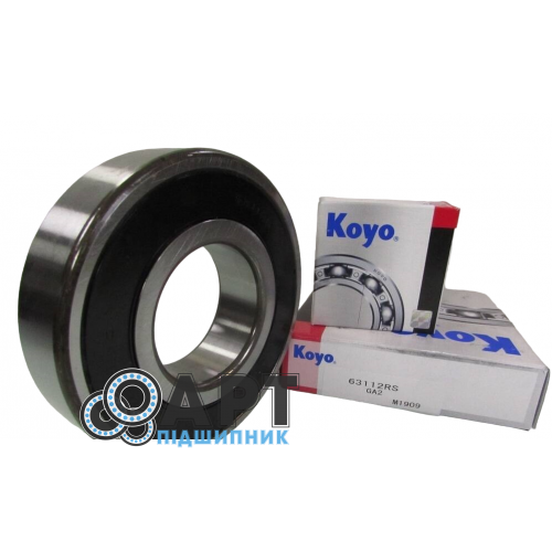 6311 2RS KOYO Підшипник однорядний кульковий