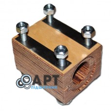 678258 Дерев'яний підшипник соломотряса комбайна Claas - 60х80х105мм [TR] (678258, 000678258) (JAG)