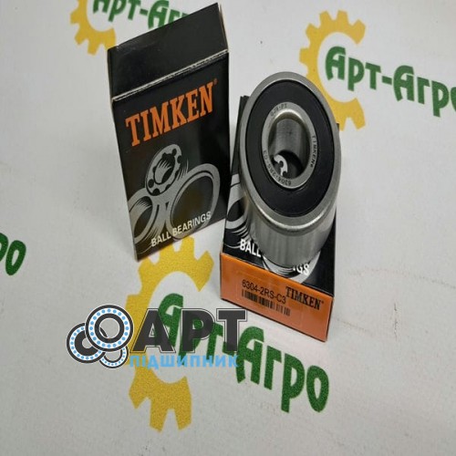 6304-2RS С3 TIMKEN Підшипник однорядний кульковий