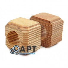 Дерев'яний підшипник соломотряса комбайна Claas - d25мм (791187, 000791187)