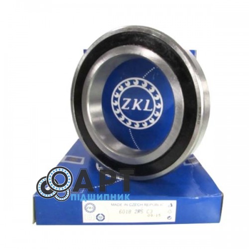 6018-2RS C3 ZKL Підшипник однорядний кульковий