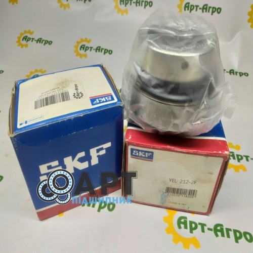 YEL 212-2F SKF закріплюваний кульковий підшипник