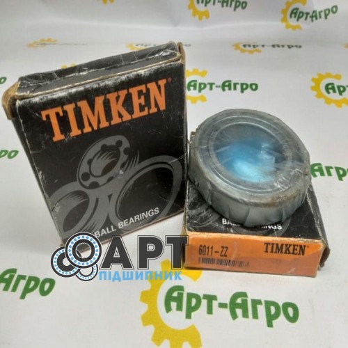 6011 ZZ TIMKEN Підшипник однорядний кульковий