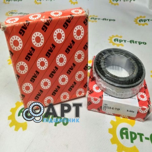 20210-K-TVP-C3 FAG Підшипник однорядний роликовий з конусним внутрішнім кільцем