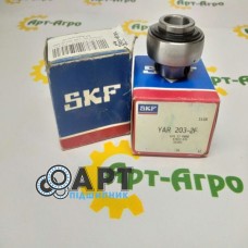 YAR 203-2F SKF Підшипник однорядний кульковий