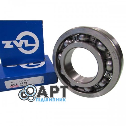 6208 ZVL Підшипник однорядний кульковий