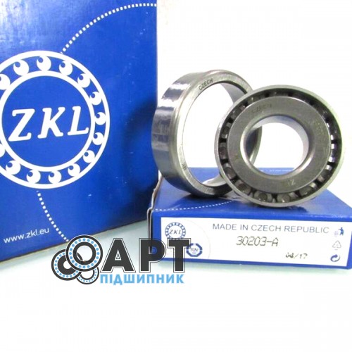 30203 ZKL Підшипник роликовий конічний
