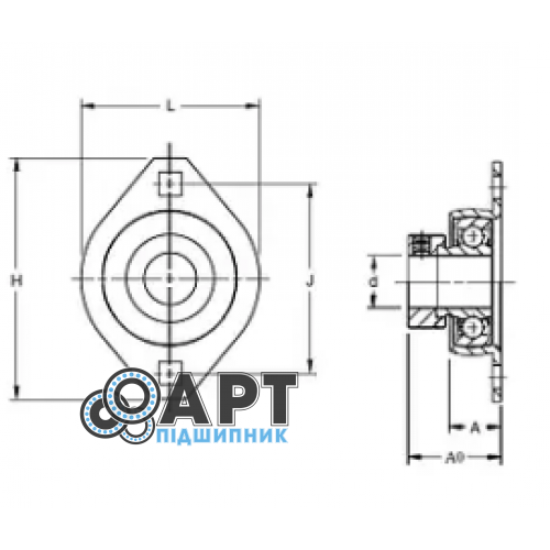 VFMST3/4 TIMKEN Підшипниковий вузол