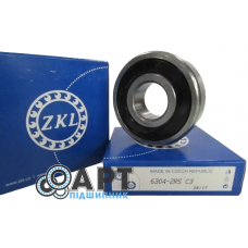 6304-2RS ZKL Підшипник однорядний кульковий