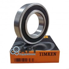 6016-2RS TIMKEN Підшипник однорядний кульковий