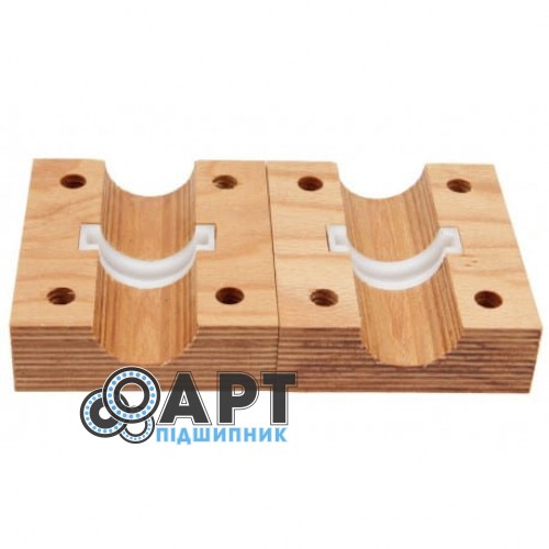 AZ31217 Дерев'яний підшипник для вала соломотряса 38мм комбайна John Deere [JAG]