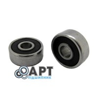 624-2RS EZO(БЕЗ УП) Підшипник однорядний кульковий