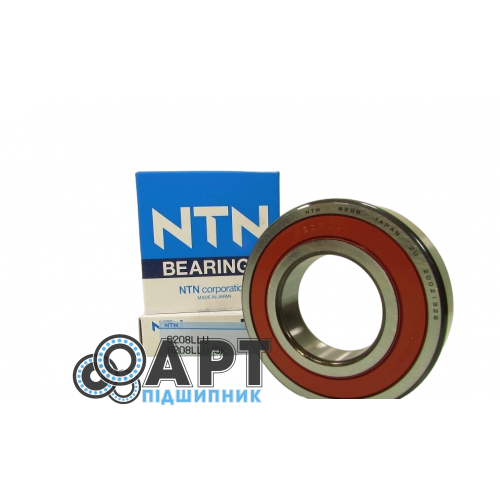 6208 LLU / 5K NTN (Без УП) Підшипник однорядний кульковий