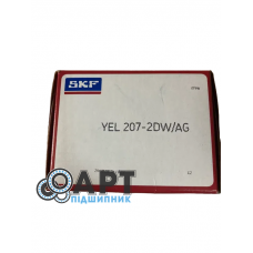 YEL 207-2DW/AG SKF Закріплюваний кульковий підшипник