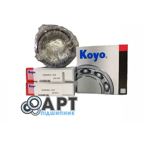 28682/28622 KOYO (Без УП, ПТО) Підшипник роликовий конічний