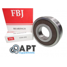 6306-2RS FBJ Підшипник однорядний кульковий
