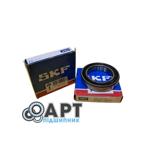 6012-2RS1 SKF Підшипник однорядний кульковий