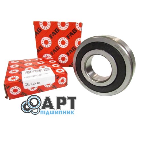 6307-2RSR FAG Підшипник однорядний кульковий