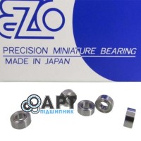 MR63 ZZ EZO Підшипник однорядний кульковий