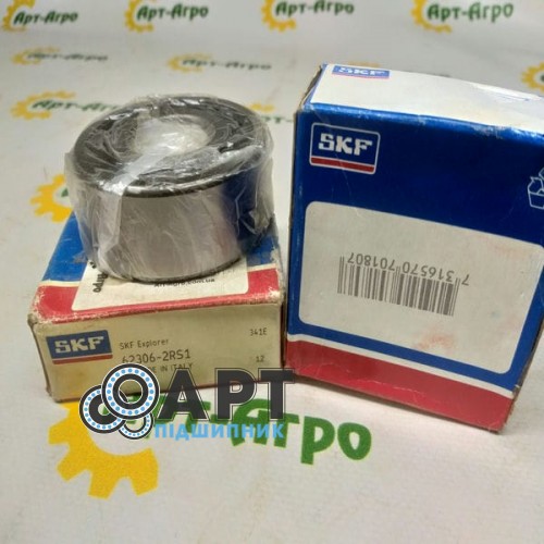 62306-2RS1 SKF Підшипник однорядний кульковий