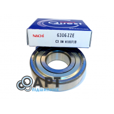 6306ZZEC3 NACHI Підшипник однорядний кульковий