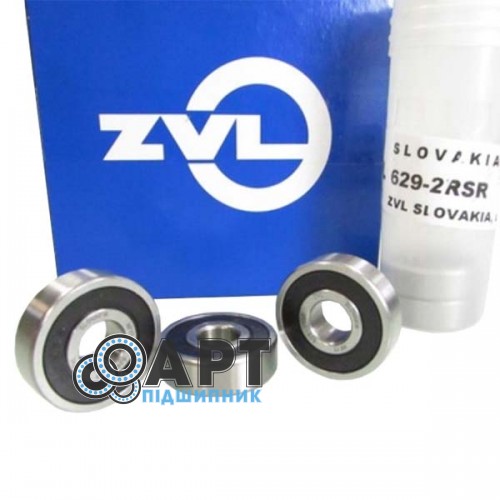 629-2RS ZVL Підшипник однорядний кульковий