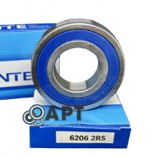 6206-2RS NTE Підшипник однорядний кульковий
