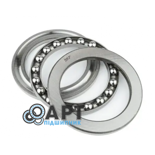 51114 SKF Підшипник упорний кульковий