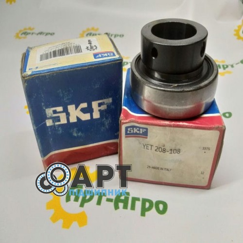YET 208-108 SKF закріплюваний кульковий підшипник