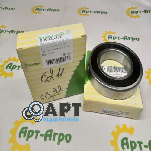 6211 2RSR FAG ORIGINAL Підшипник однорядний кульковий