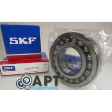 1208 ETN9 SKF Підшипник кульковий дворядний