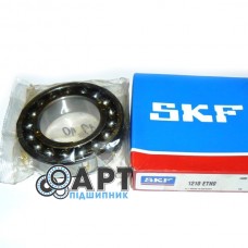 1210 ETN9 SKF(Без УП) Підшипник дворядний кульковий