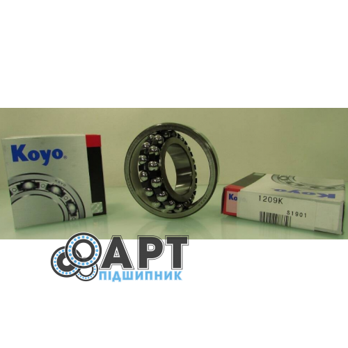 1209 K C3 JTEKT (Koyo) Підшипник дворядний кульковий