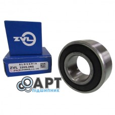 3205-2RS ZVL Підшипник дворядний кульковий