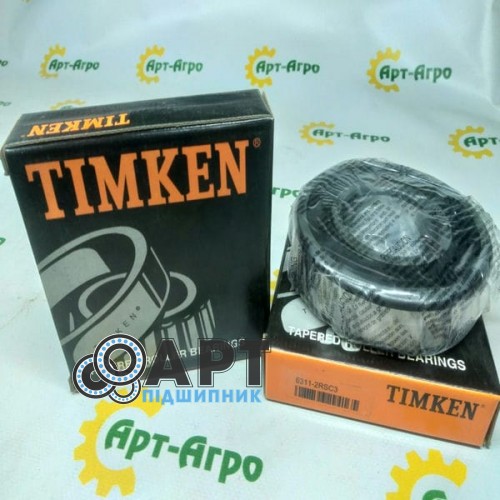 6311-2RS-C3 TIMKEN Підшипник однорядний кульковий