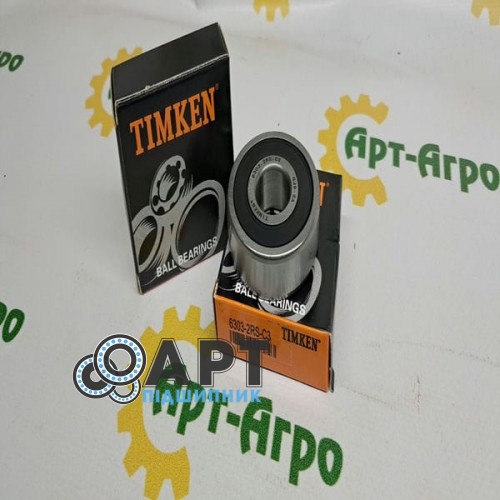 6303-2RS-C3 PJ TIMKEN Підшипник однорядний кульковий