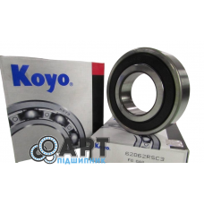 6206 2RSC3 KOYO Підшипник однорядний кульковий