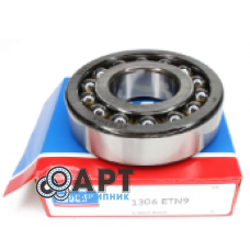1306 ETN9 SKF Підшипник дворядний кульковий