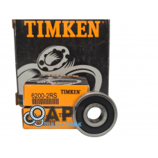 6200-2RS TIMKEN Підшипник однорядний кульковий