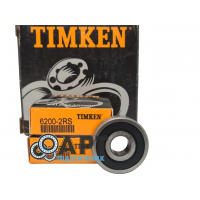 6200-2RS TIMKEN Підшипник однорядний кульковий